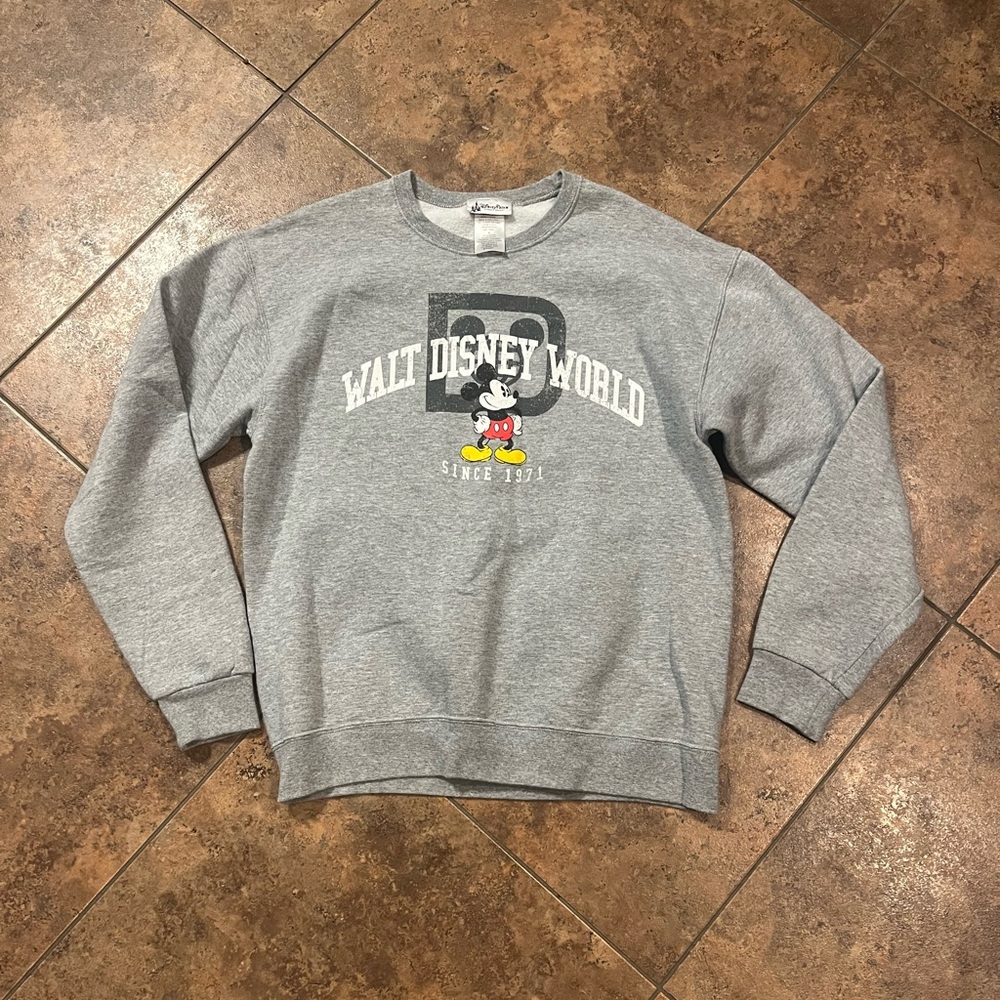 Vintage Disney Parks Walt Disney World Mickey Mouse Sweatshirt Size M